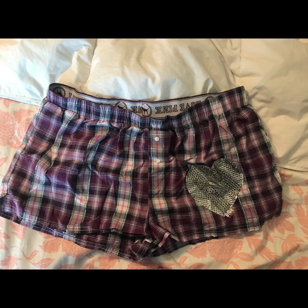 PINK sleep shorts